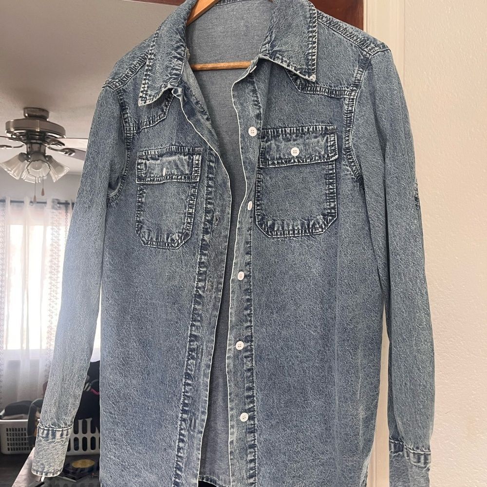Denim Button Up